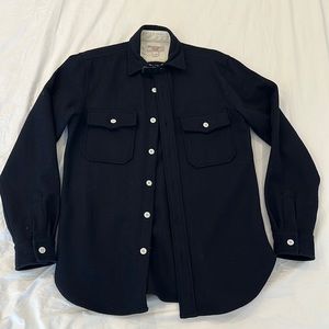 J.Crew Wallace & Barnes Dark Blue / Navy Wool Jacket Men Size XS